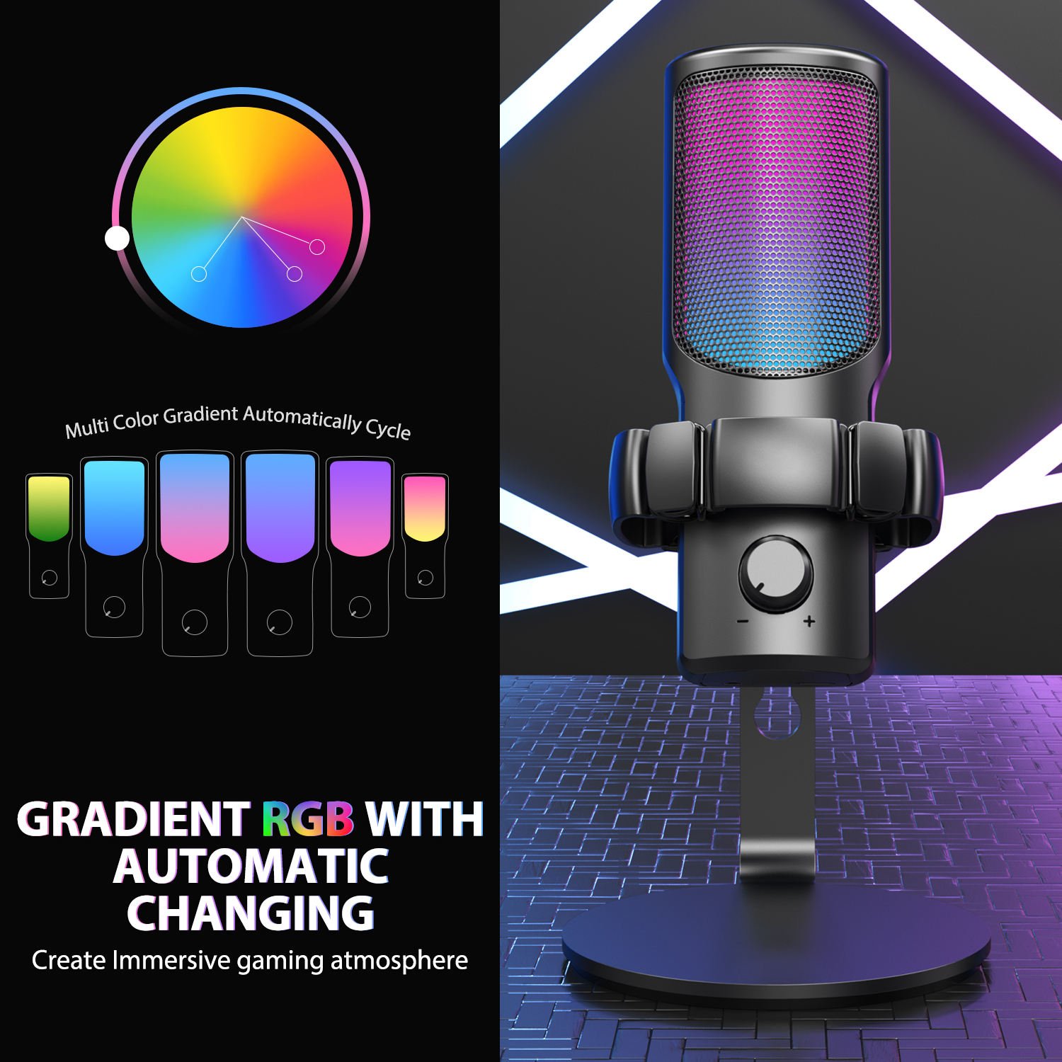Professional Microphone Micro Phone Studio Podcast Recording - Image 5