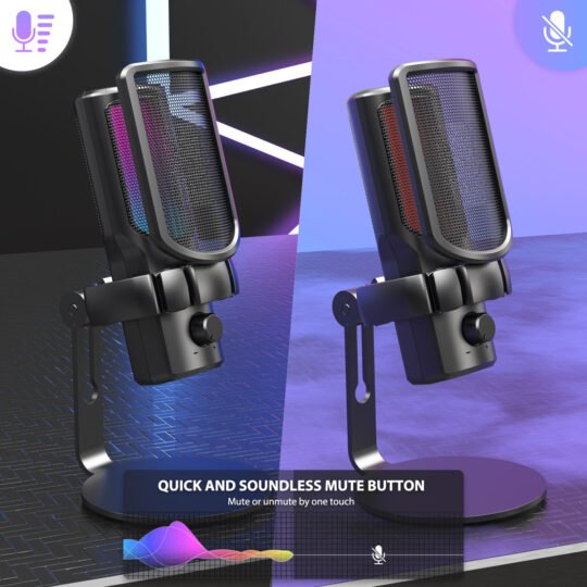 Professional Microphone Micro Phone Studio Podcast Recording