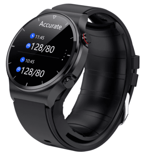 Waterproof Smart Fitness Watch with Heart Rate, Blood Pressure & Activity Tracker