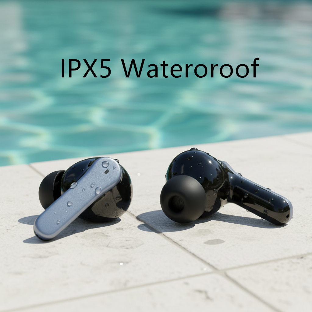 AI TWS ENC Wireless Earbuds BT 5.4 Waterproof - Image 2