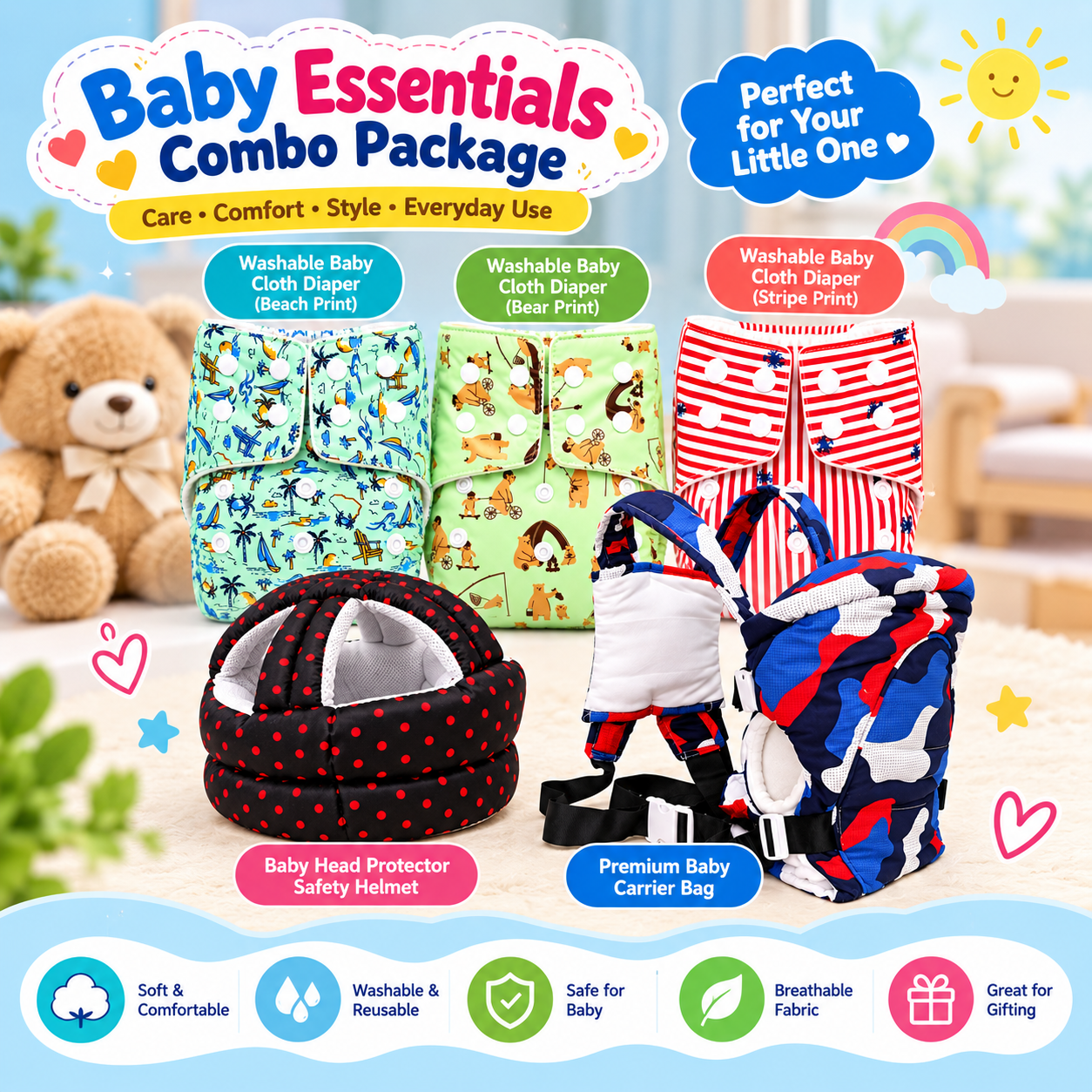 Baby Essentials Combo